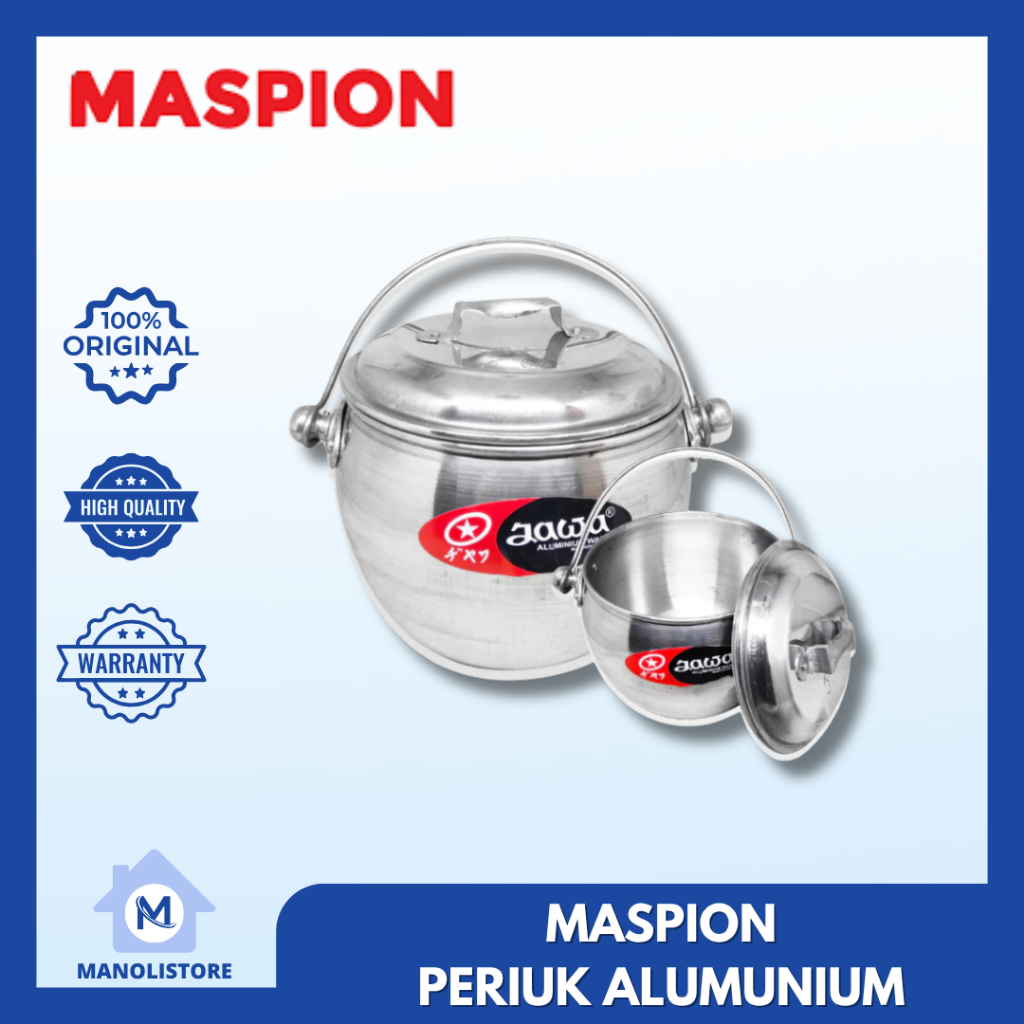 Maspion Periuk aluminium 18 20 cm / periuk masak / periuk maspion / periuk dapur