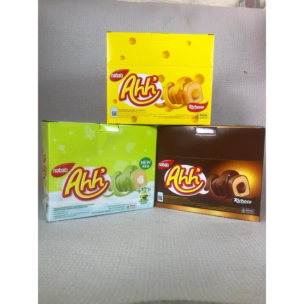 

Wafer Nabati Ahh isi 4gr 20pcs