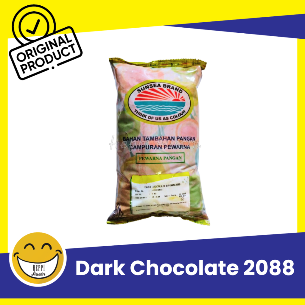 

Pewarna Makanan Coklat Dark Chocolate Brown 2088 Sunsea 1KG