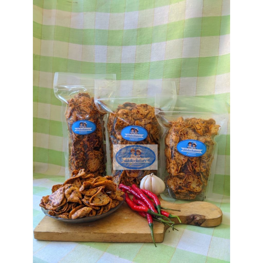 

1kg Basreng Pedass Daun Jeruk