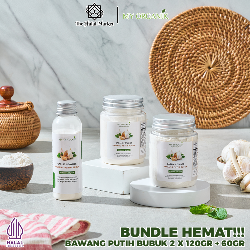 

My Organik Bubuk Bawang Putih Murni Pure Garlic Powder Organic