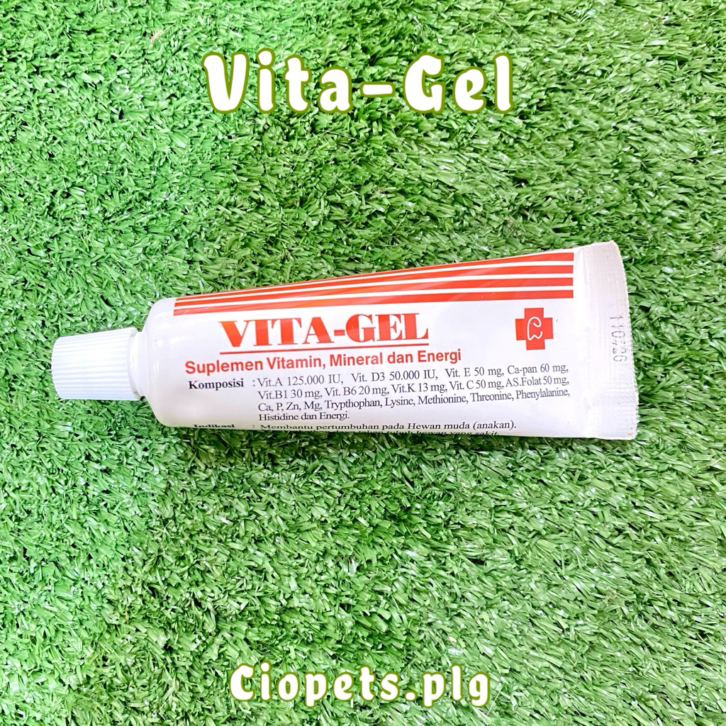 Vita-Gel Vitagel Vitamin Hamster, Kucing, Kelinci, Marmut