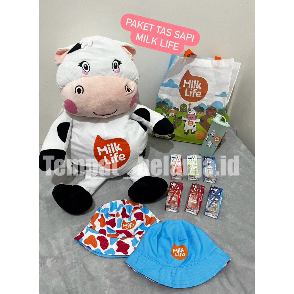 

[READY] PRJ Paket Tas Sapi Susu Milk Life LIMITED EDITION tempat_belanja.id