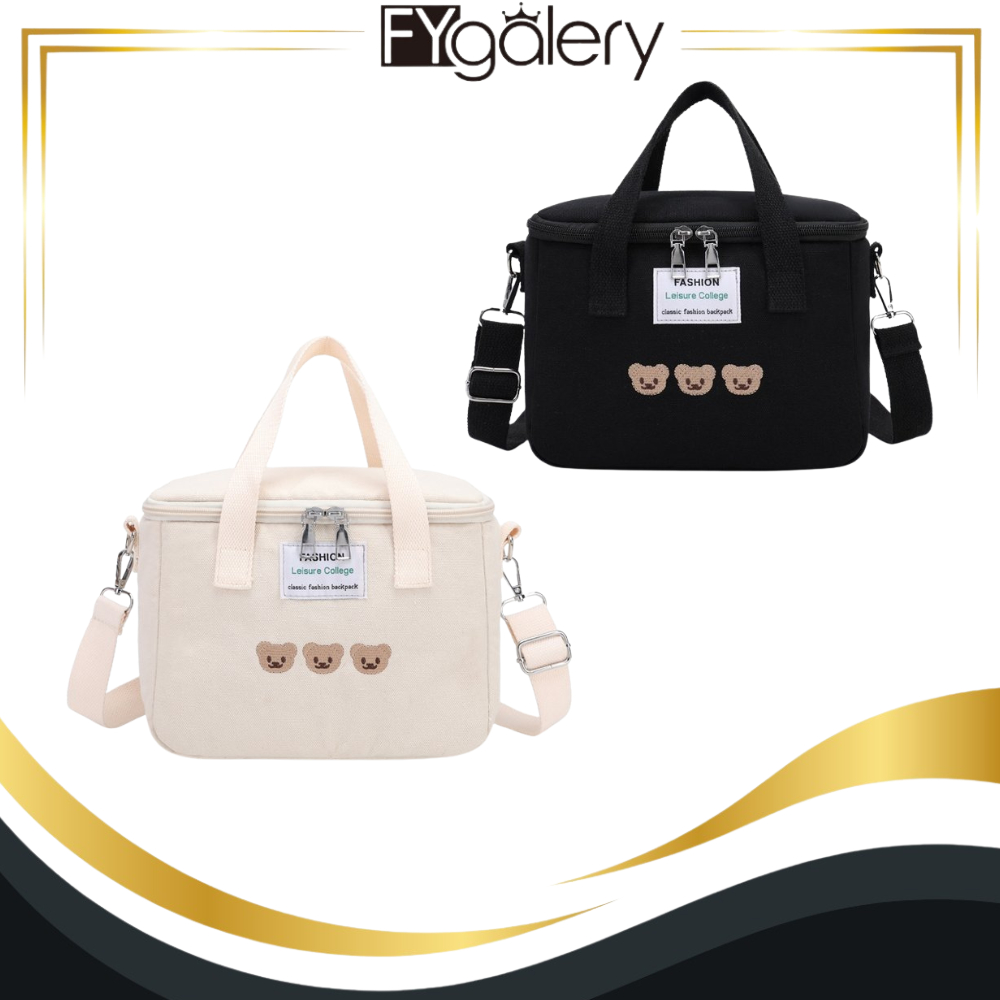 lll FYgalery Tas Rantang FASHION LEISURE COLLEGE Tas Susu Bayi Rantang Makanan Tas Perlengkapan Bayi