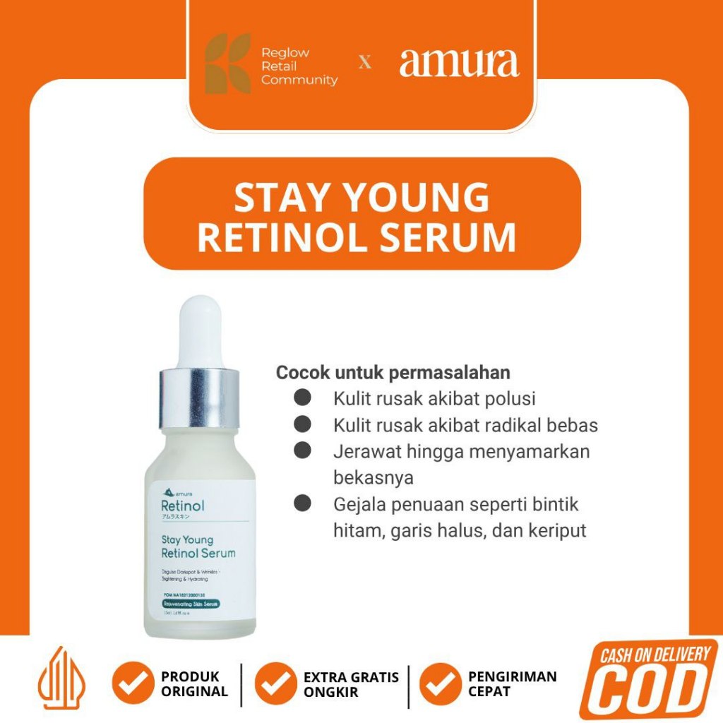 AMURA STAY YOUNG RETINOL SERUM