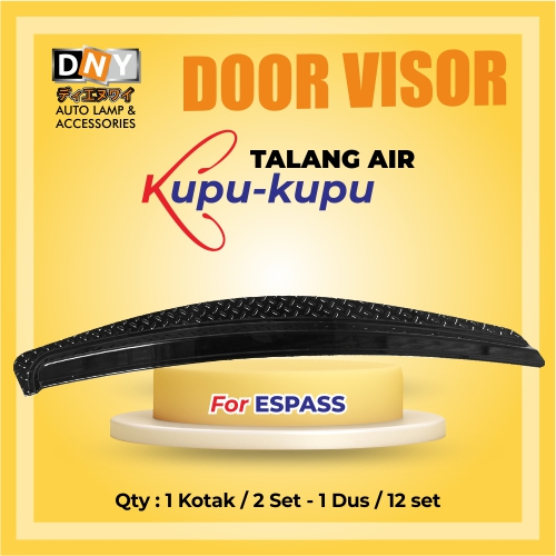 TALANG AIR / DOOR VISOR FOR ESPASS 1995-2005 KUPU KUPU