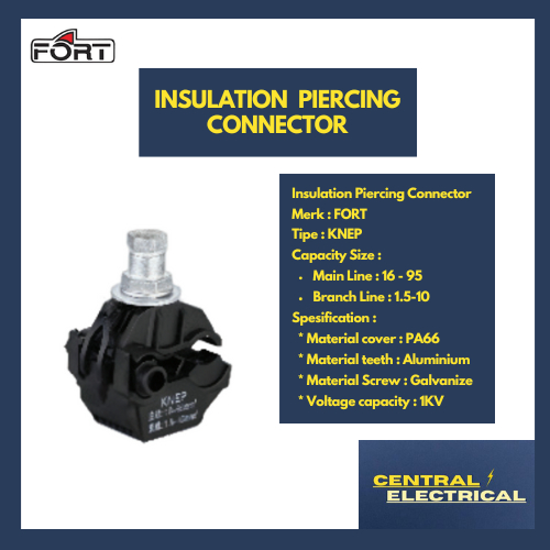 FORT Insulation Piercing Connector merk FORT tipe KNEP