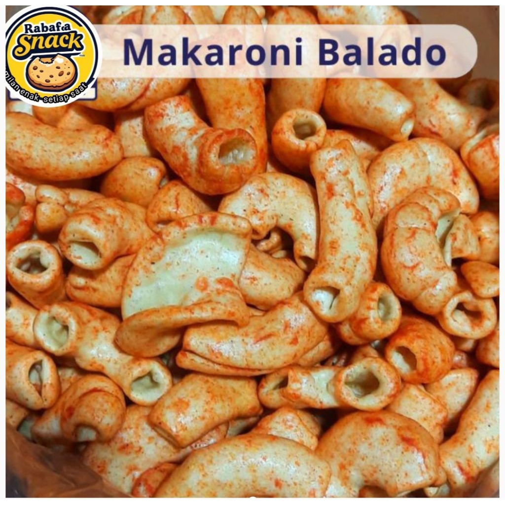 

TERMURAH MAKARONI BALADO / MAKARONI MEKAR BALADO / MAKARONI PEDAS / MAKARONI PEDAS BALADO / MAKARONI KILOAN