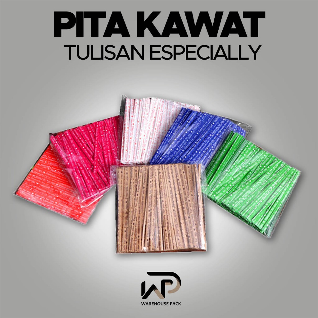

( Isi 100 Pcs ) Pita Kawat Kado Souvenir 10 Cm | Pita Kawat Ikat Souvenir | Pita Kawat kado Souvenir