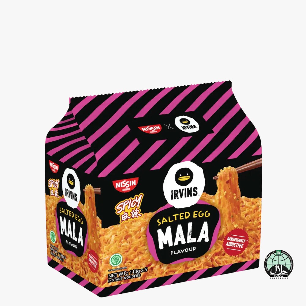 

Nissin Irvins Mala Salted Egg