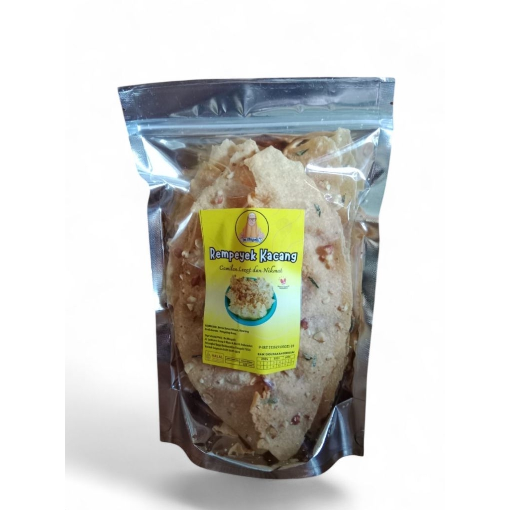 

Peyek Kacang - Peyek PK03 - Berat 150 gr - Rempeyek kacang - Rempeyek - Cemilan gurih - cemilan renyah