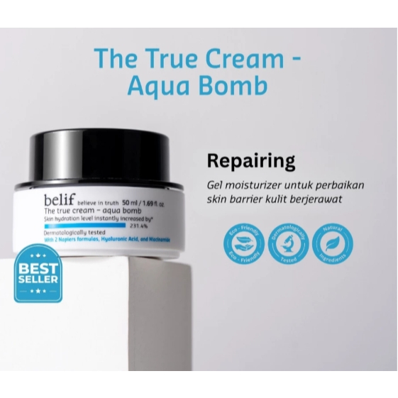 Belif The True Cream - Aqua Bomb 10ml Moisturizing Bomb