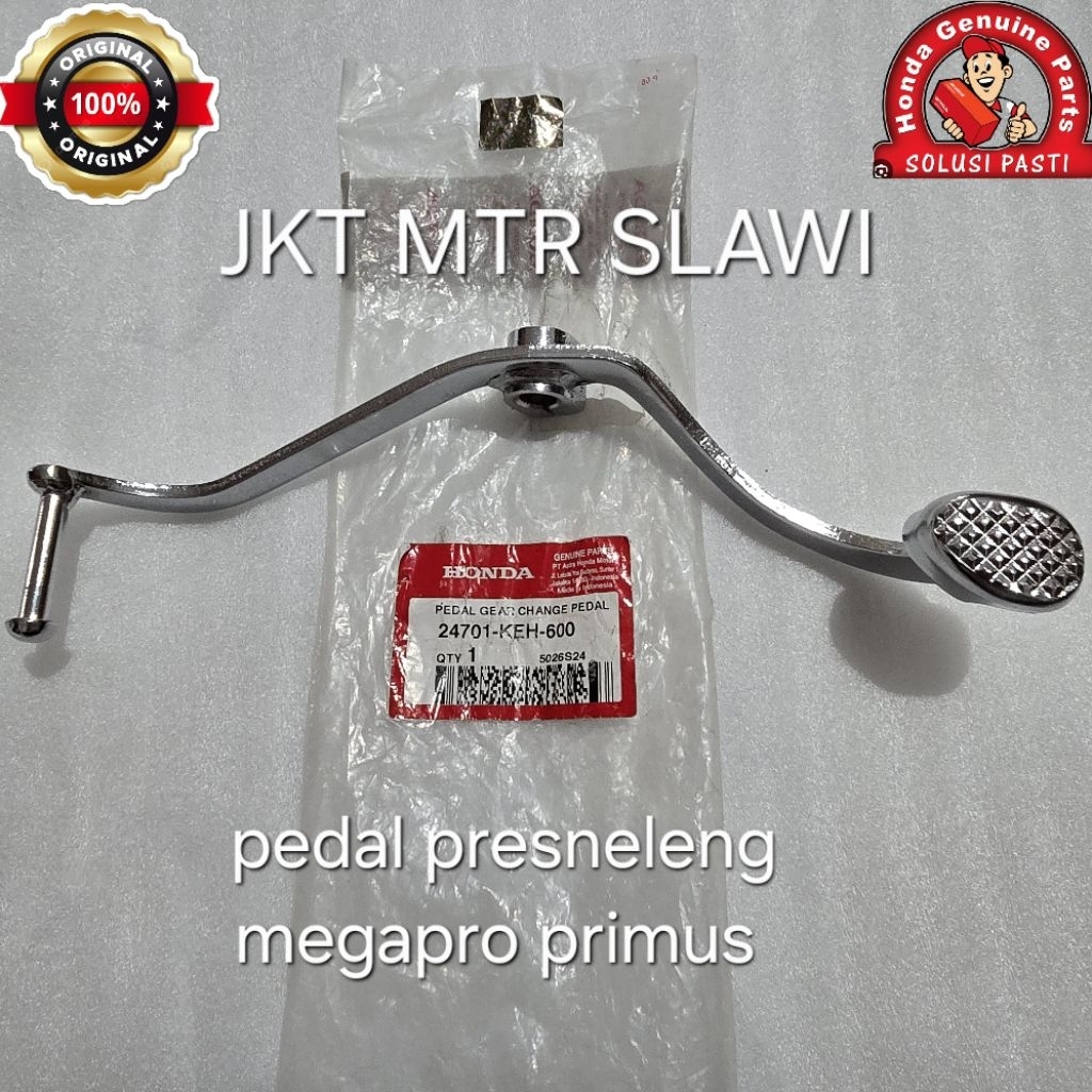 24701 KEH 600 pedal gear change(operan gigi) megapro primus mega pro advance ori ahm