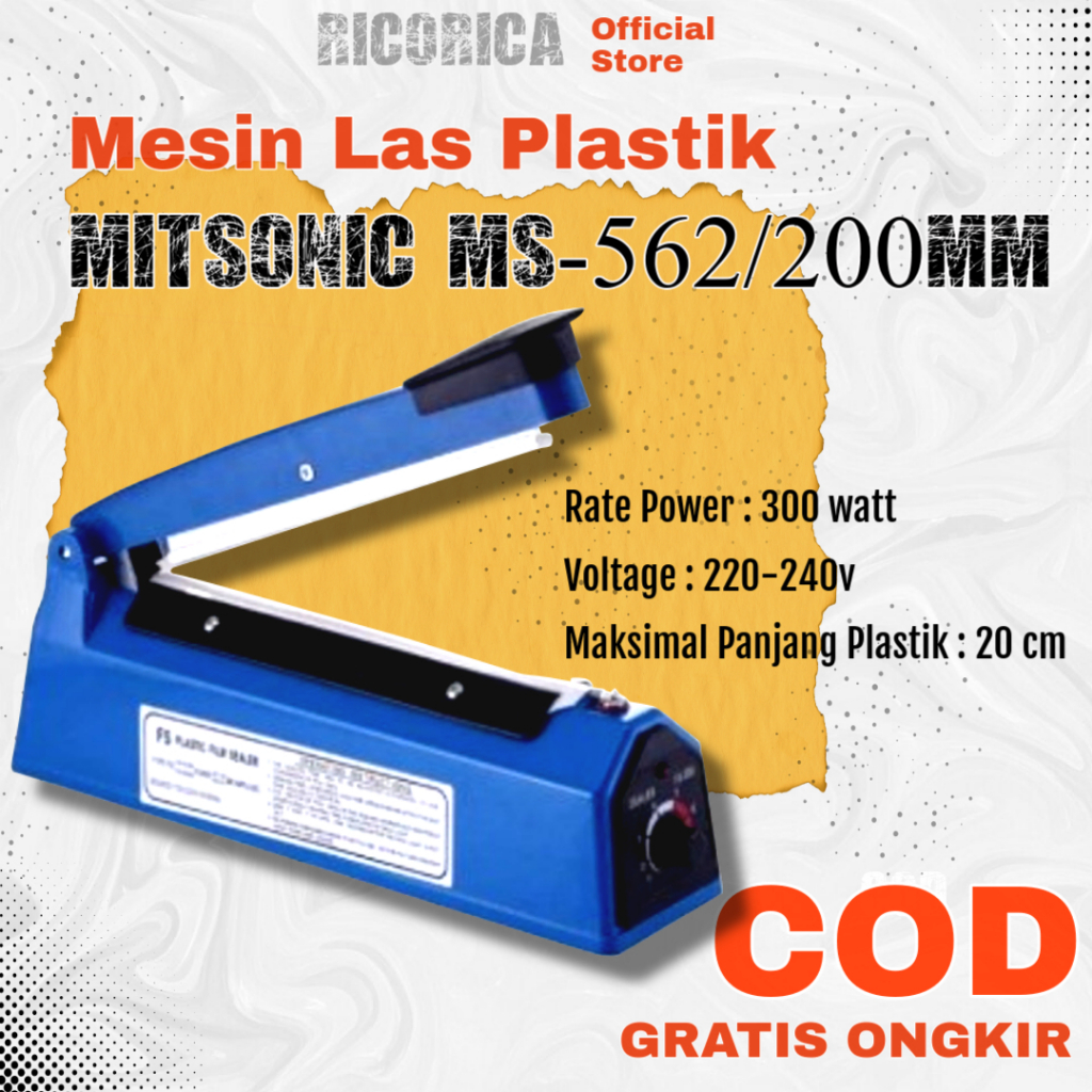 Mesin Alat Impulse Sealer Perekat Pres Las Pemanas Plastik Sealer Press Listrik Kemasan Makanan