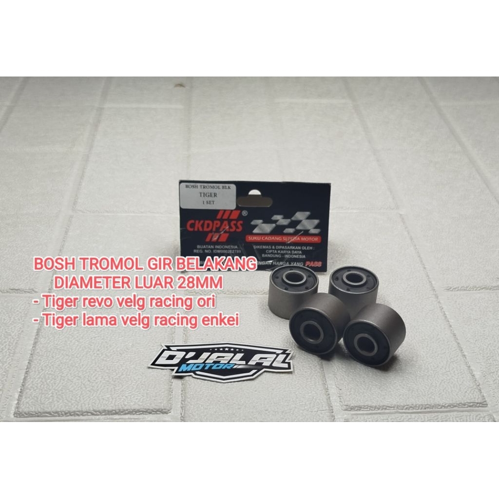 BOSH TROMOL GIR BELAKANG TIGER REVO VELG RACING TIGER LAMA VELG RACING