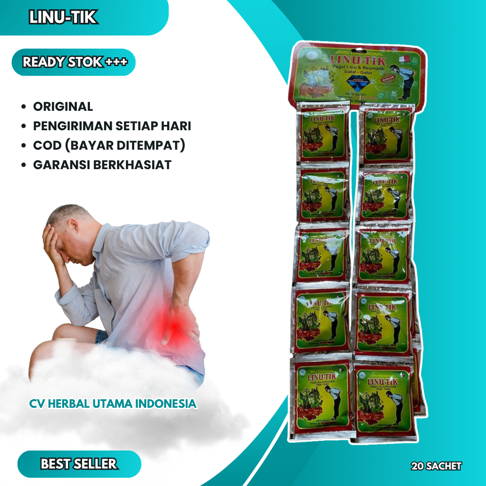 

LINUTIK ORIGINAL KAPSUL RENCENG 20 SACHET