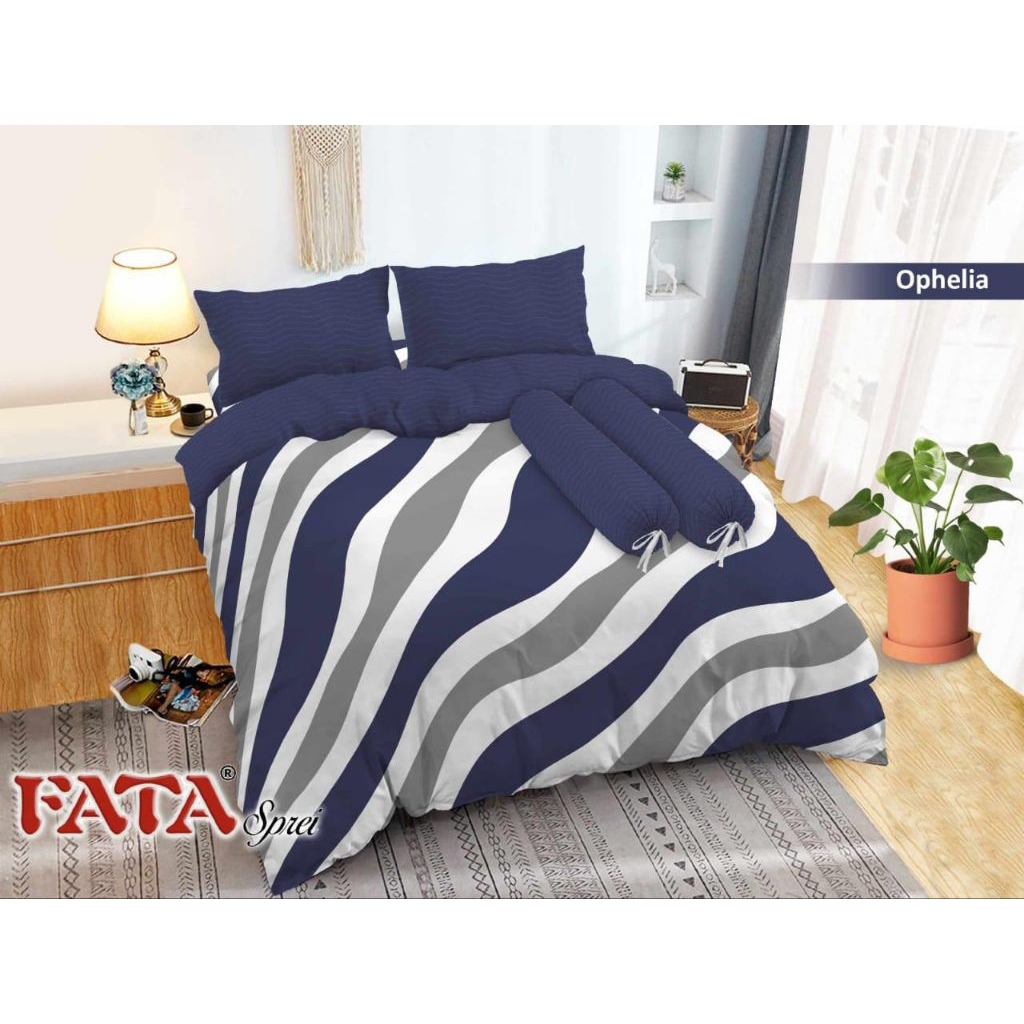 FATA - Bedcover Set / Bed Cover Set Ophlia Ukuran 180x200 / Single 160x200
