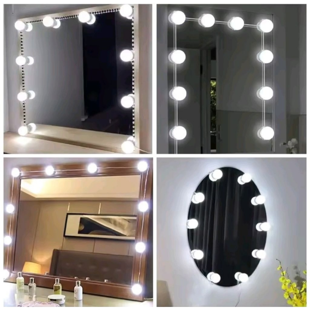 A1 BRV STORE lampu cermin meja rias lampu cermin standing miror lampu kaca standing miror  lampu cer