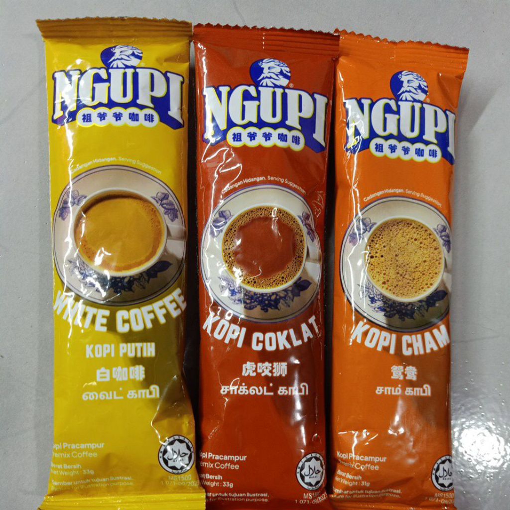 

ECER MINUMAN SACHET NGUPI ZUS COFFEE 3 RASA