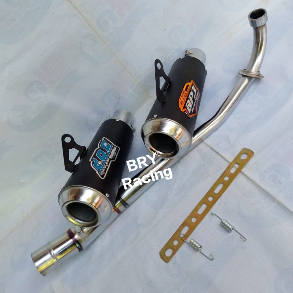 knalpot racing DPJ GP 1 SUPRA X 125 karisma revo absholute revo fit jupiter z honda blade