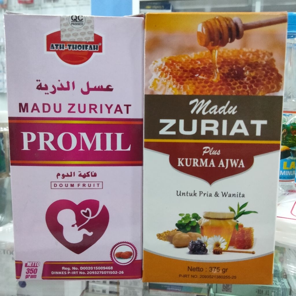 

MADU ZURIAT plus kurma ajwa / MADU ZURIAT promil pria dan wanita