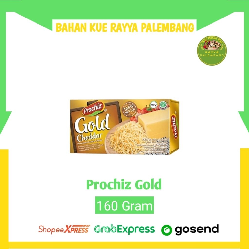 

Keju Prochiz Gold 160Gram - Bahan Kue Rayya Palembang