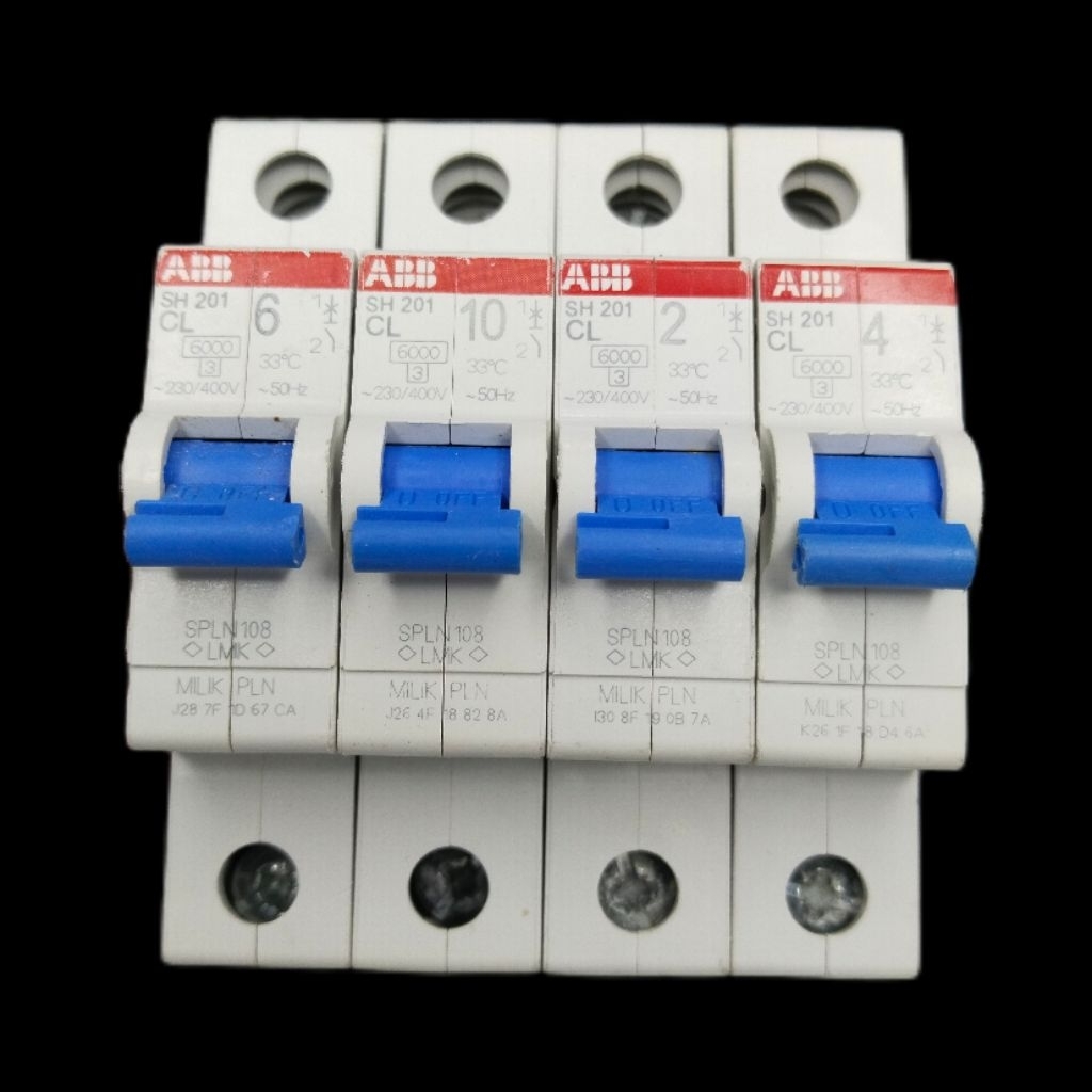 MCB PLN ABB MODIFIKASI REQUEST 2A SAMPAI 50A SECOND