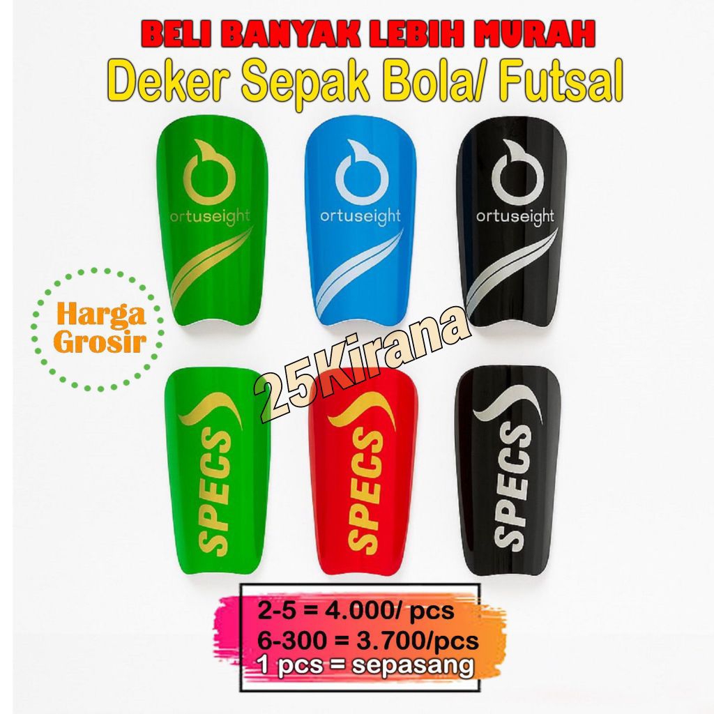 {COD} SHINGUARD / DEKER SEPAK BOLA / DEKER FUTSAL / PELINDUNG LUTUT TULANG KERING ANAK DAN DEWASA