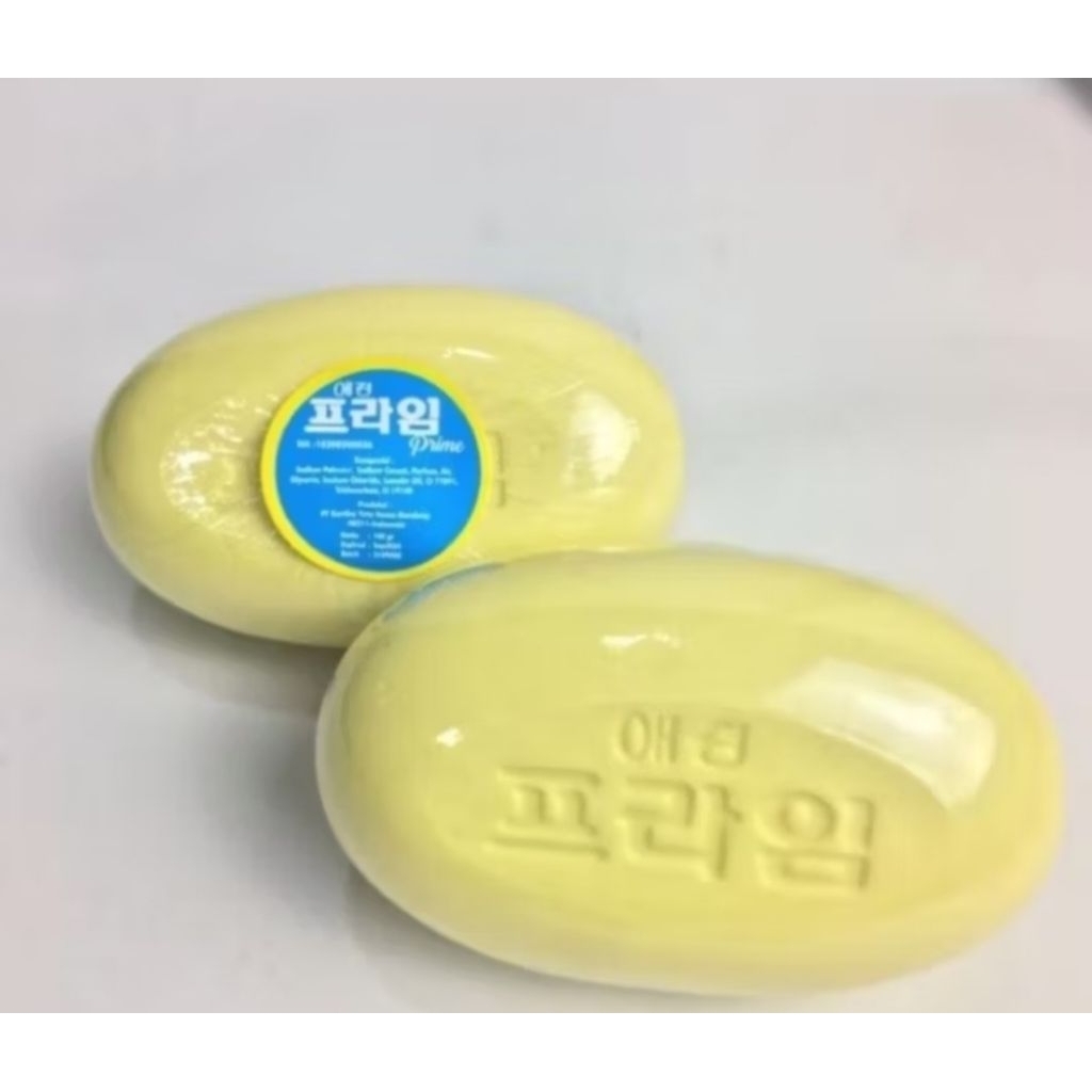 sabun telor / sabun batang korea / SABUN KOREA PRIME/ GOLDEN EGG SOAP / sabun telur pemutih / sabun 