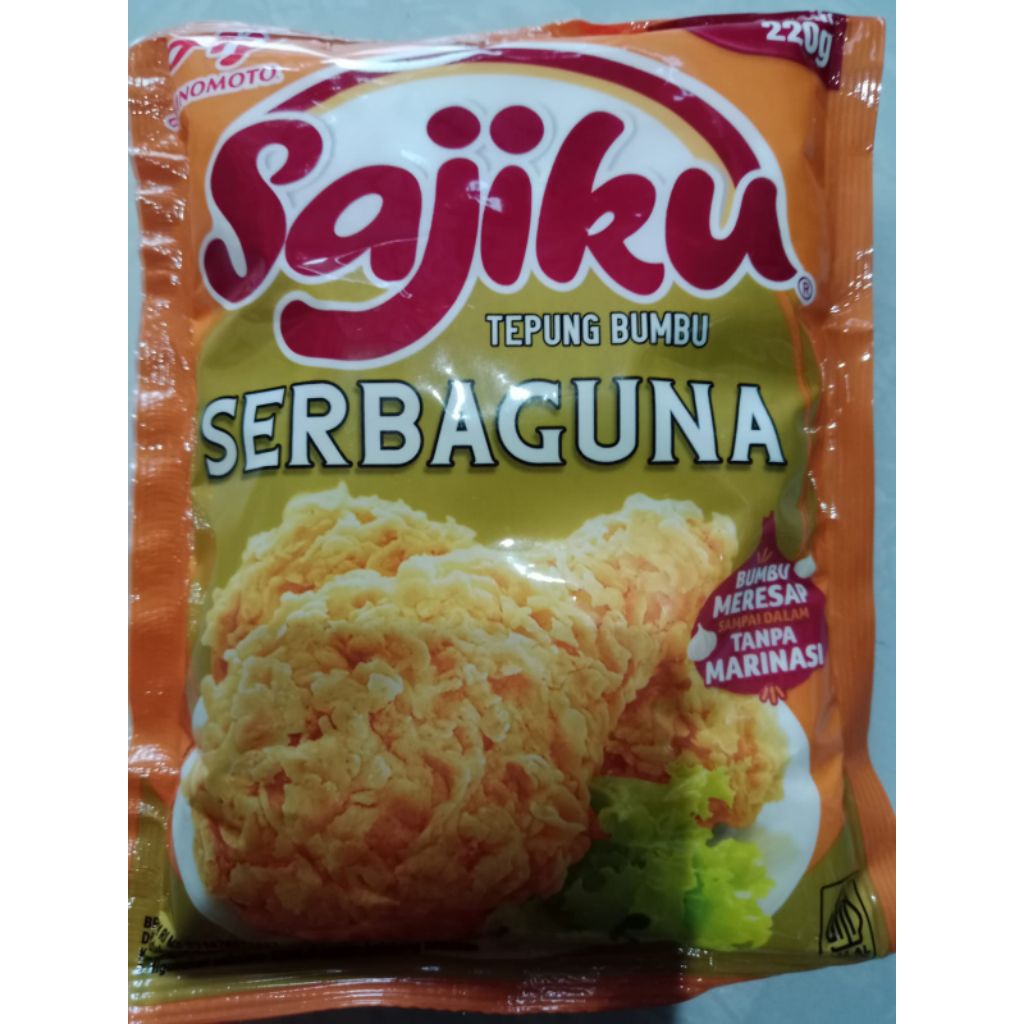 

SAJIKU TEPUNG BUMBU SERBAGUNA 220GR