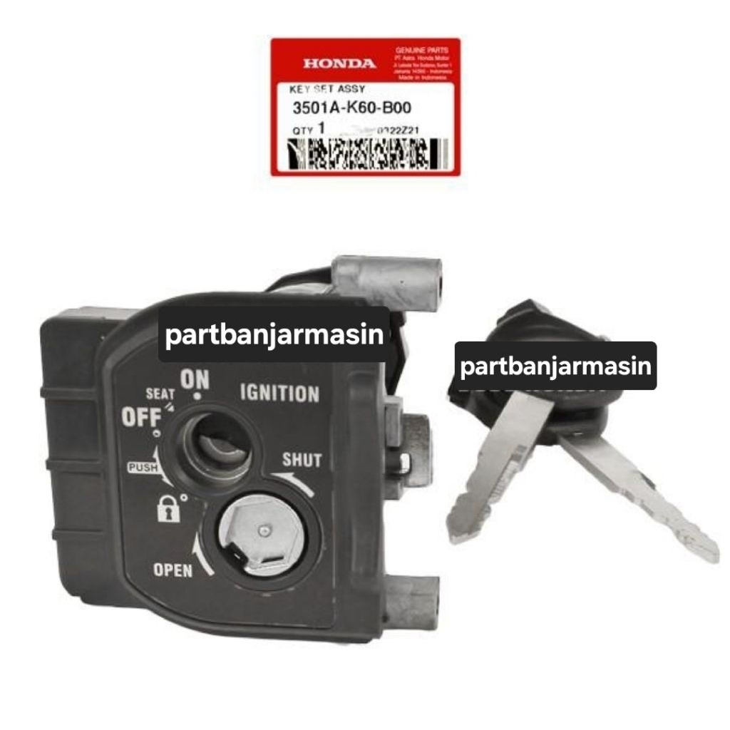 3501AK60B00 KUNCI KONTA VARIO 125 LED AWAL KUNCI KONTAK VARIO 150 OLD KONTAK VARIO 125 LED KUNCI KON