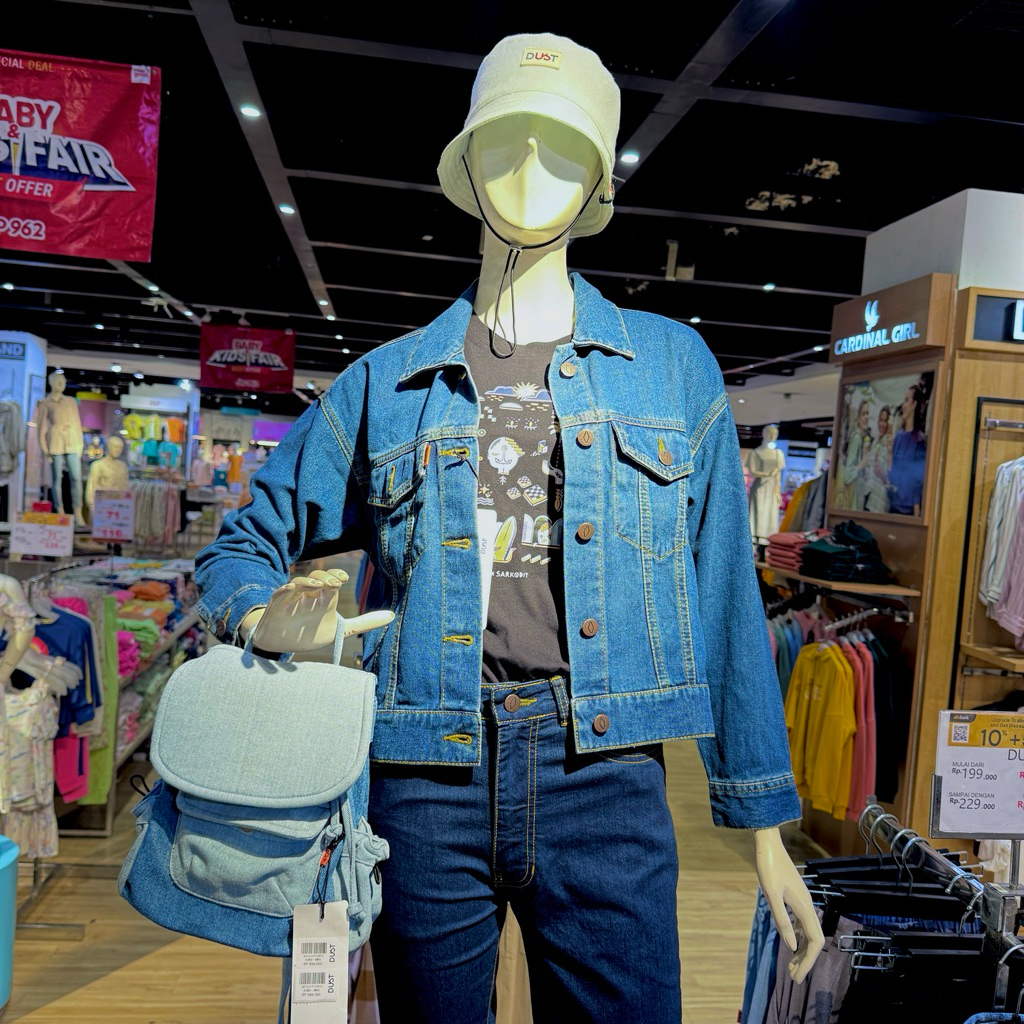 SALE Jaket jeans denim wanita DUST (S-XXL)