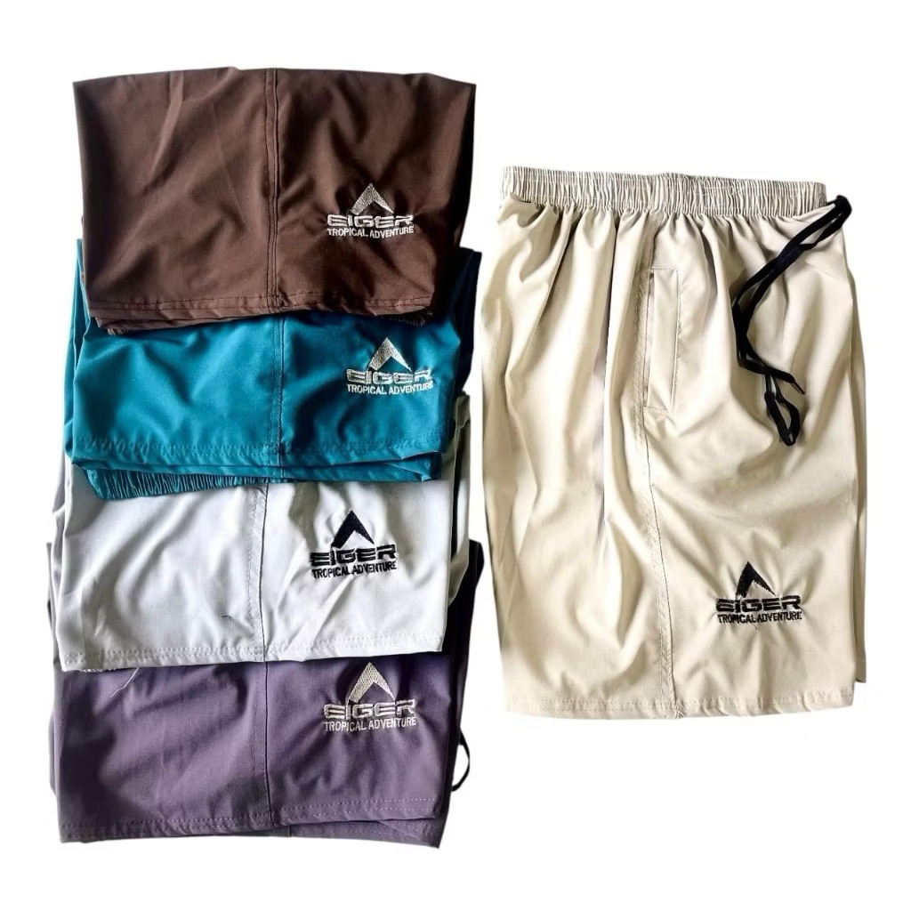 CELANA PENDEK PRIA KOLOR CELANA GYM OLAHRAGA SANTAI EIGER