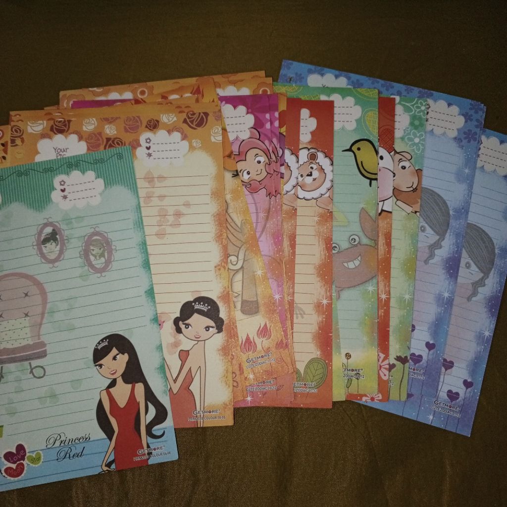 

[ MINIMAL ORDER 5 LEMBAR ] ISI FILE KERTAS BINDER A5 20 RING MERK GETMORE TEBEL NON HARVEST KARAKTER ZODIAC PRINCESS LANGKA RARE JADUL