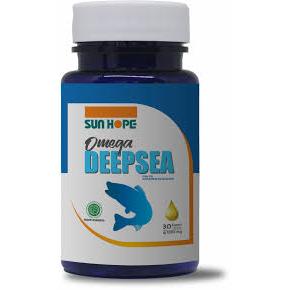 Suplemen Kesehatan Omega 3 Deepsea sunhope / sun hope Herbal 100% Original
