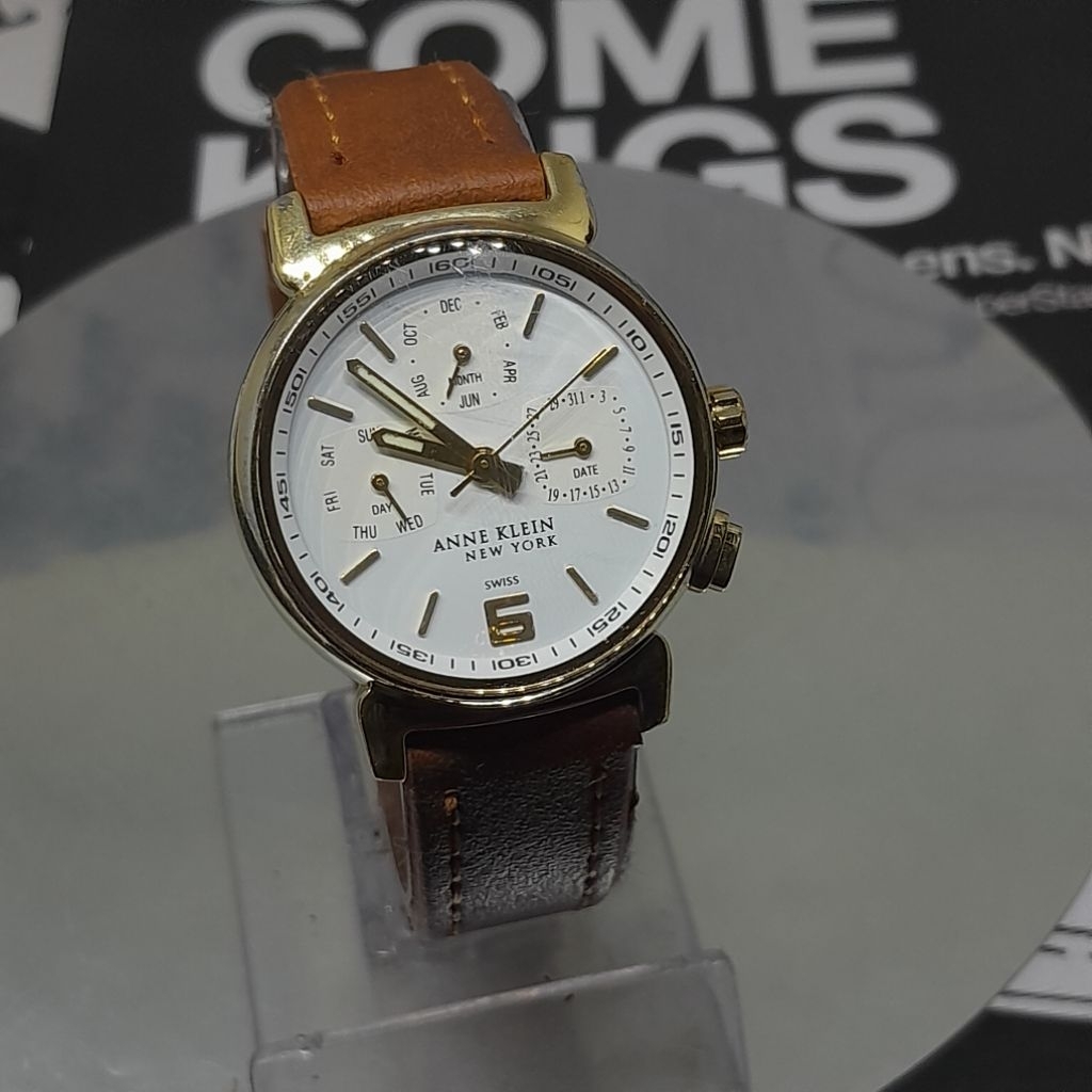 Jam tangan wanita Anne klein new york ladies quartz watch