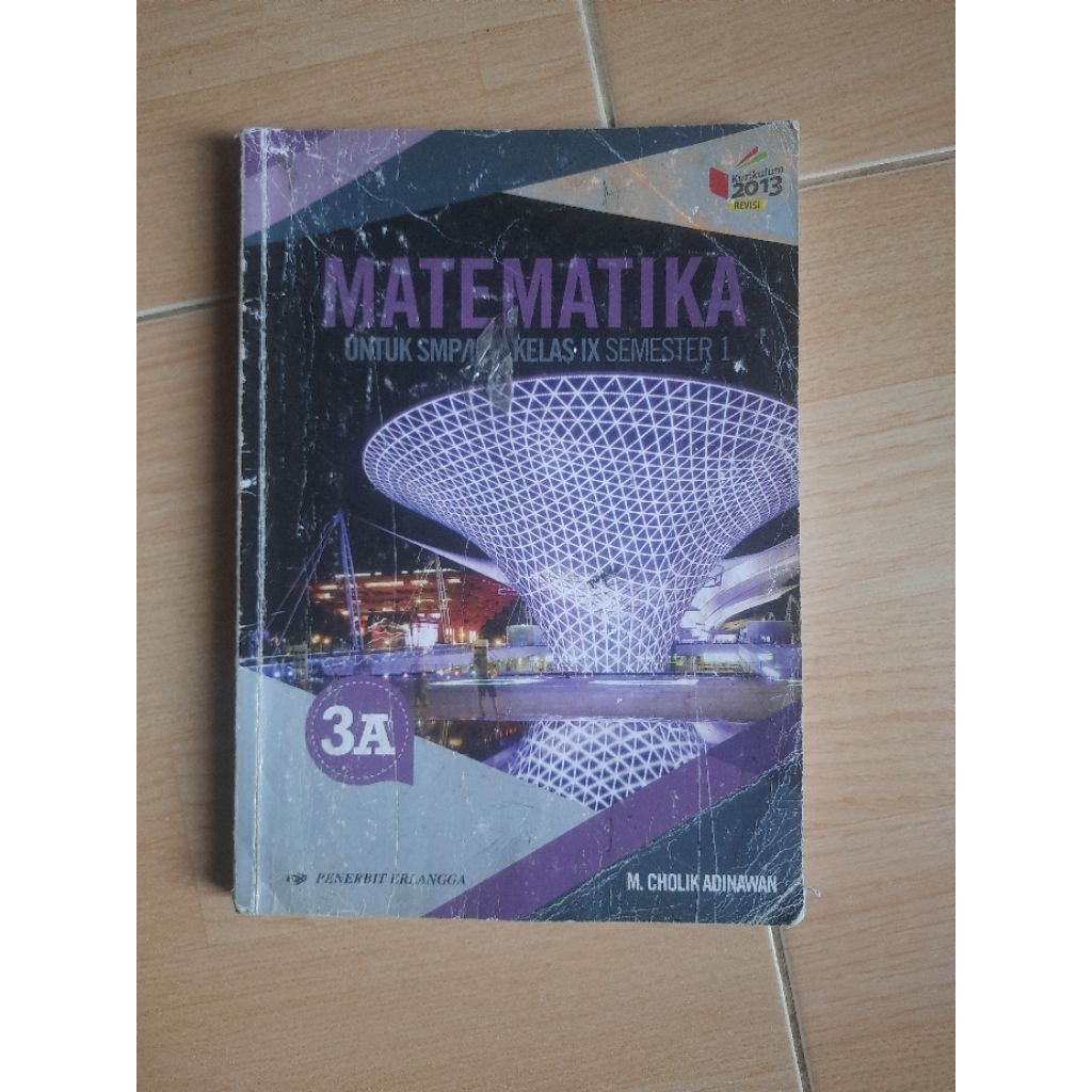 Matematika SMP 3A Erlangga (bekas)