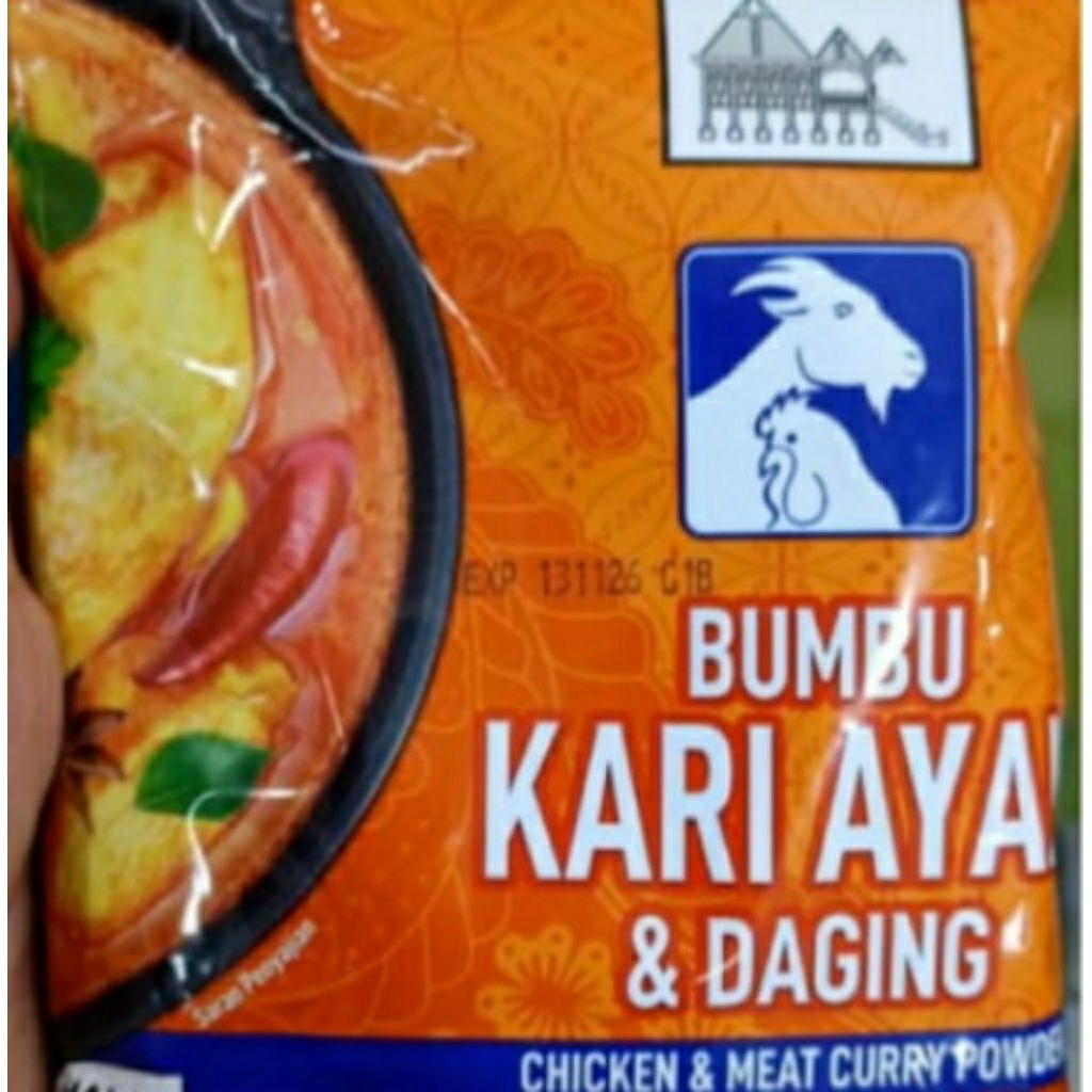 

Sajian Istana Bumbu Kari Ayam & Daging 250gr/Malaysia