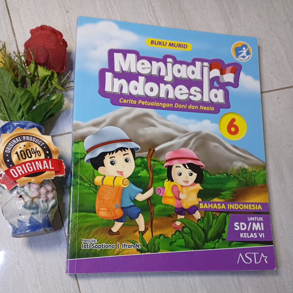 Buku murid menjadi Indonesia kelas 6 Original
