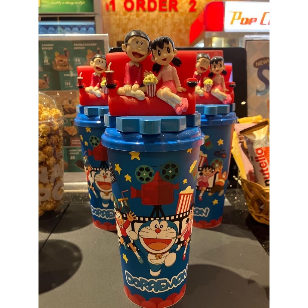Tumbler Doraemon Movie Cinema 21 / Tumbler Doraemon XXI / Tumbler Doraemon Reusable Cup