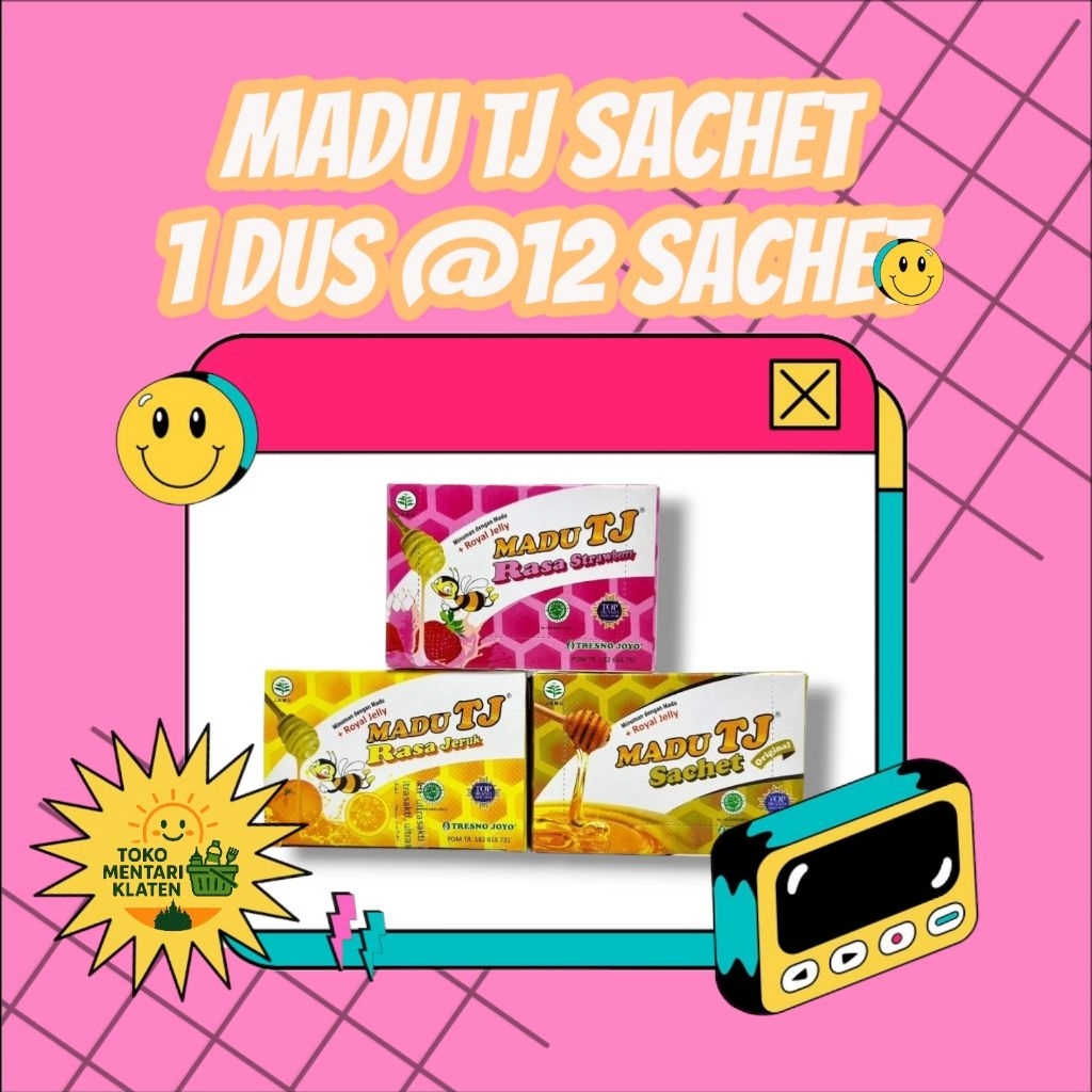 

Madu TJ Sachet 1 Dus - 12 Sachet
