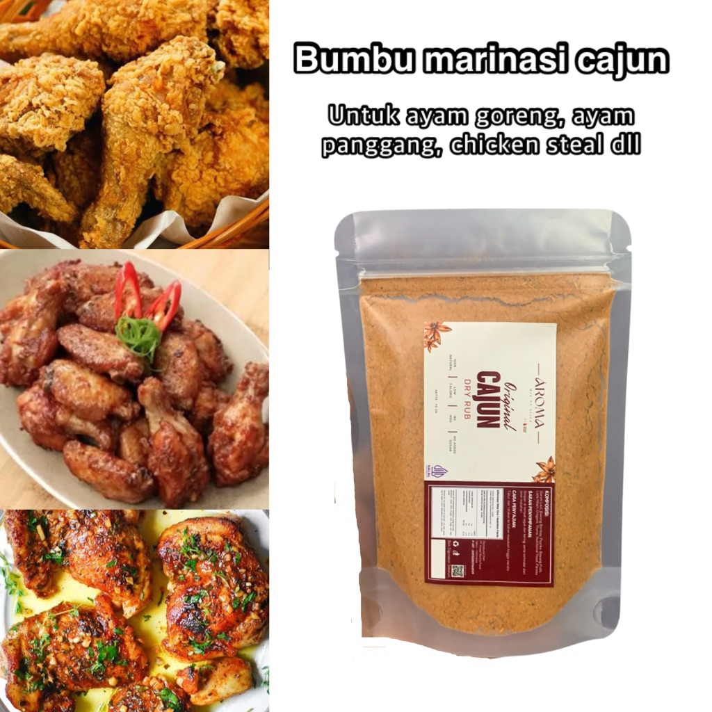 

Bumbu Marinasi Cajun Bumbu Marinasi Serbaguna Halal