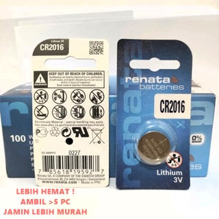 TOKODUACICI baterai renata Cr2016 CR2016 2016 2032 original renata