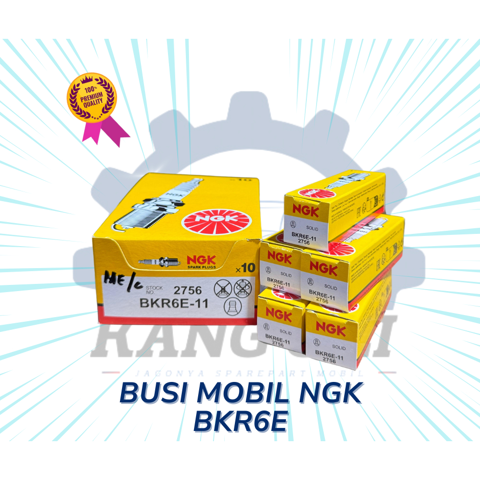 BUSI MOBIL NGK BKR6E-11 SPARK PLUG NGK BKR6E-11