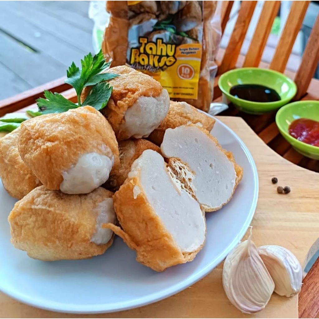 

Tahu bakso / Frozen Fresh | Taso Baso menul halal 10 pcs vacum pack