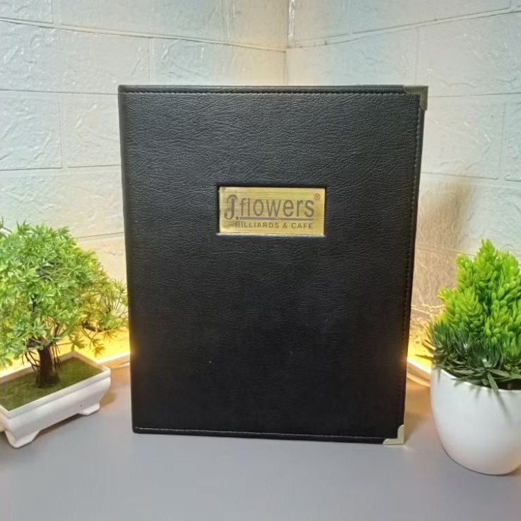 

Cover Buku Menu Costum Model Binder