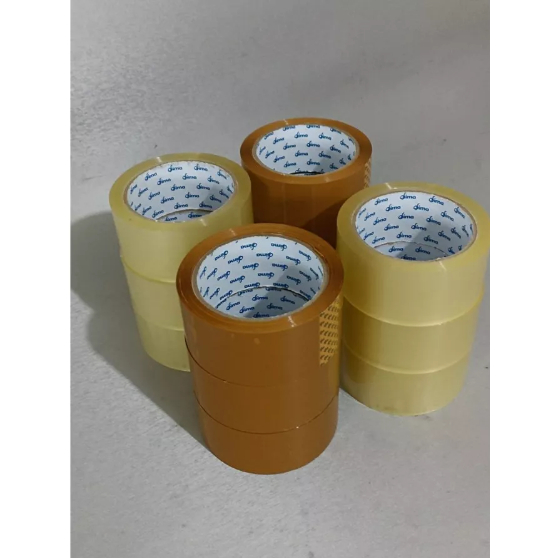 

Lakban Bening 45mm SM 90 yard - Lakban Cokelat lakban bening 90 yard