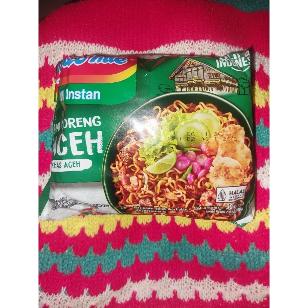 

Indomie Goreng Aceh Isi 5 Pcs
