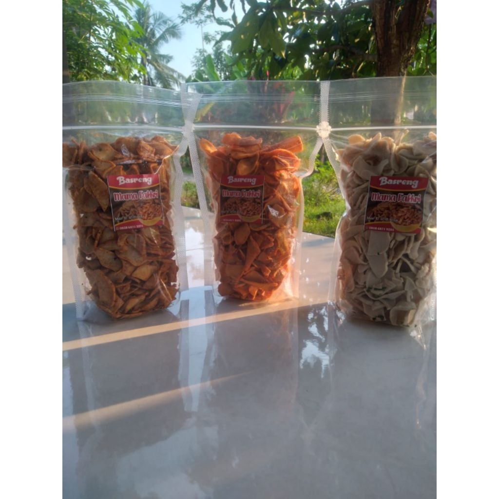 

Basreng Gurih Pedas 250gram