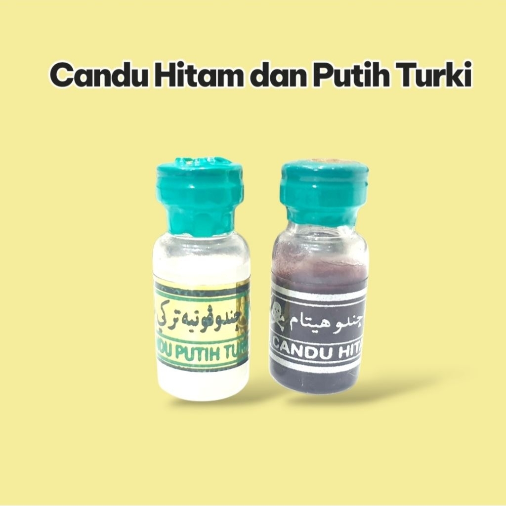 Mandat Candu Hitam dan Putih Turki non alkohol 100%
